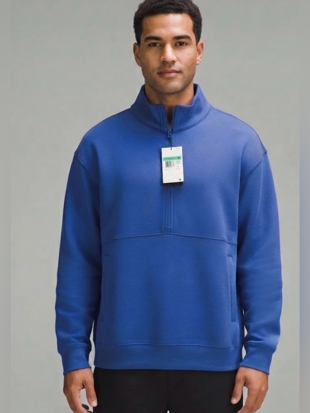 Nike Dri-FIT 24.7 Men's 1/2 Zip Training Pullover Sweatshirt Royal Blue XL NWT